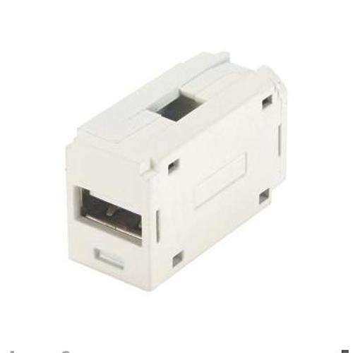 Panduit CMUSBAAIG Mini-Com® USB 2.0 Type A Coupler