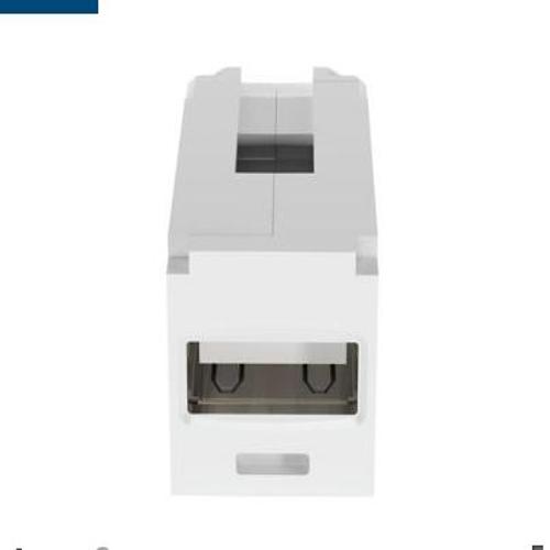 Panduit CMUSBAAWH Mini-Com® USB 2.0 Type A Coupler