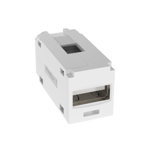 Panduit CMUSBAAWH Mini-Com® USB 2.0 Type A Coupler