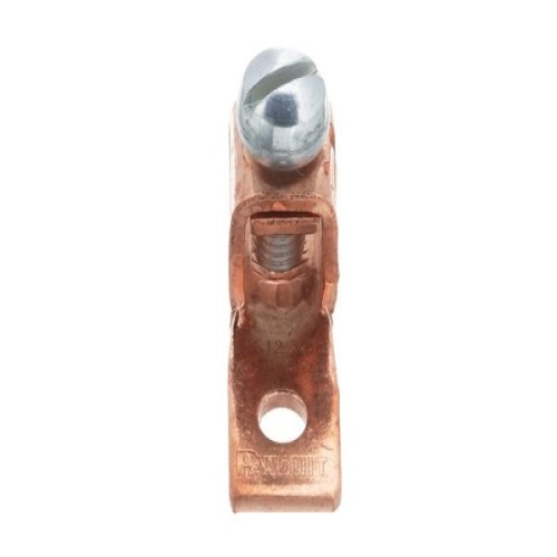 Panduit CXS125-14-Q Pan-Lug™ Mech Con-Lugs, Fixed Tongue, Tin Plt Copper, One 1/4" Stud