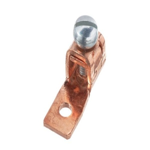 Panduit CXS125-14-Q Pan-Lug™ Mech Con-Lugs, Fixed Tongue, Tin Plt Copper, One 1/4" Stud