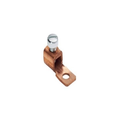 Panduit CXS35-36-C Pan-Lug™ Mech Con-Lugs, Copper, Strt, One 3/16" Stud, PK100