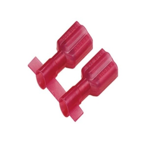 Panduit DNF18-110FIB-3K Reel Smart™ DNF18-110FIB-3K Disconnects, Red, Nylon, 18 AWG, 0.11" Tab, PK3000