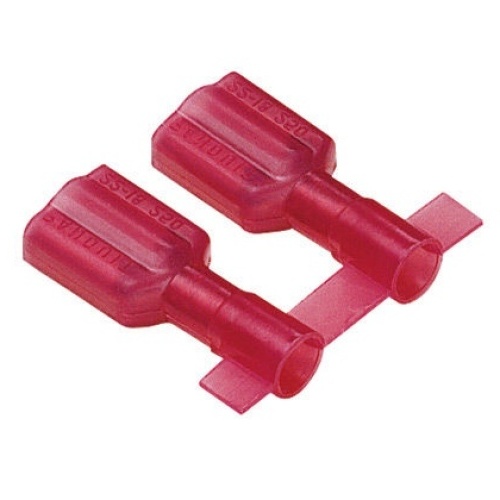 Panduit DNF18-188FIB-3K Reel Smart™ DNF18-188FIB-3K Disconnect, Red, Nylon, 18-22 AWG, 0.187 x 0.02" Tab