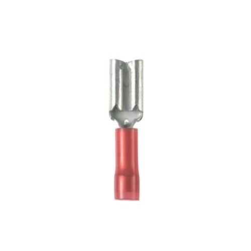 Panduit DNF18-250-M Pan-Term® DNF18-250-M Disconnect, Red, Nylon, 22-18 AWG, 0.25" Tab, PK1000