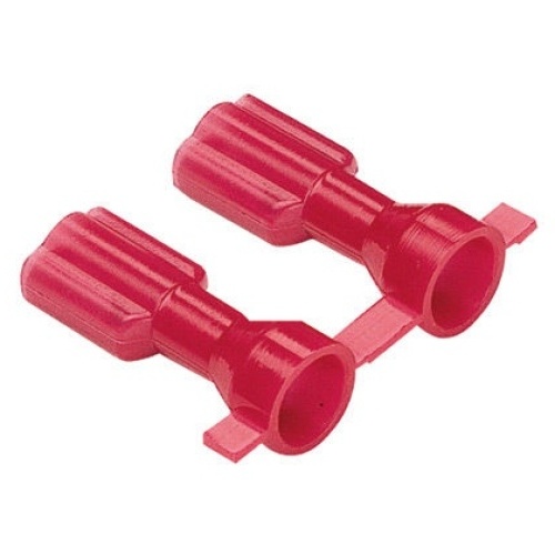 Panduit DNF18206FIBX-2K Reel Smart™ DNF18206FIBX-2K Disconnect, Red, Nylon, 18-22 AWG, .205/.187 x .020"