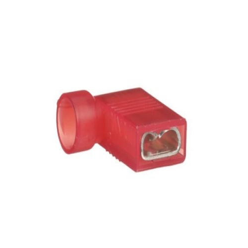 Panduit DNFR18-250FIB-L Pan-Term® Disconnect, Red, Vinyl, 18-22 AWG, 0.25" Tab, PK50