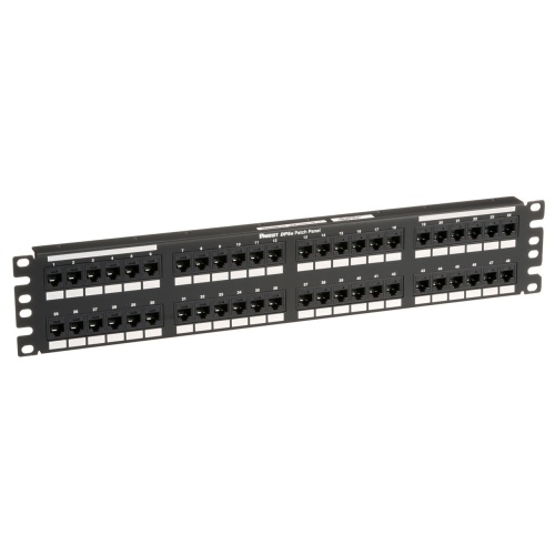 Panduit DP485E88TGY Data-Patch™ DP5e™ Flat Punchdown Patch Panel