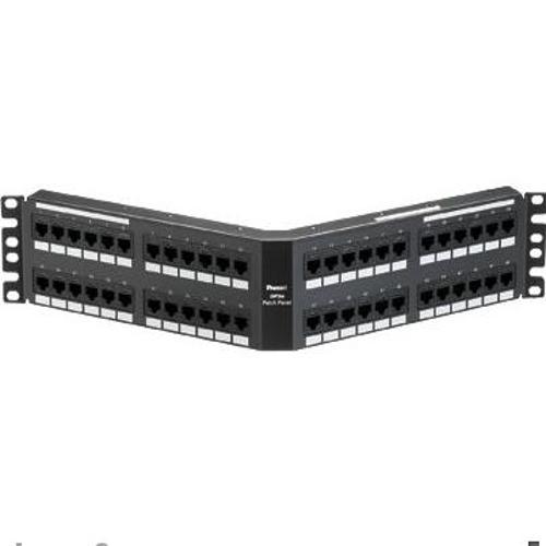 Panduit DPA485E88TGY Data-Patch™ DP5e™ Angled Punchdown Patch Panel