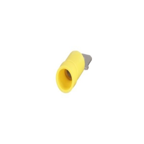 Panduit EDV10-250M-Q StrongHold™ Disconnect, Yellow, Vinyl, 0.98"x0.25", 0.03" Thick - Stud - 12-10 AWG