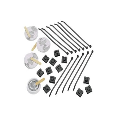 Panduit EMSK12-4-12-X0 Cable Tie Mount - Black 