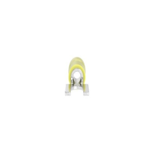 Panduit EV10-10FBK-Q StrongHold™ Loose Piece Forks, Yellow, Vinyl, 1/5" Stud, 12-10 AWG