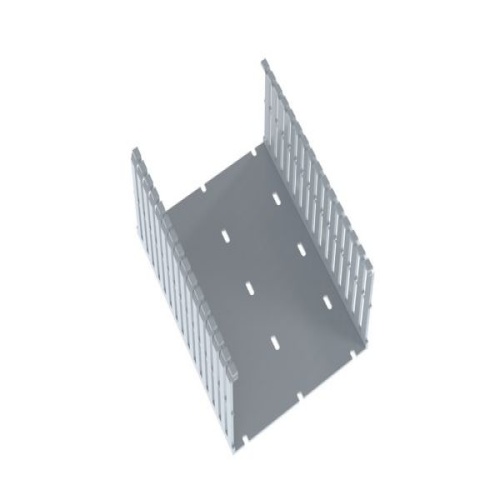 Panduit F6X4LG6 Lead-Free PVC Base Wiring Duct 6.25W x 4.15H Color: Light Gray