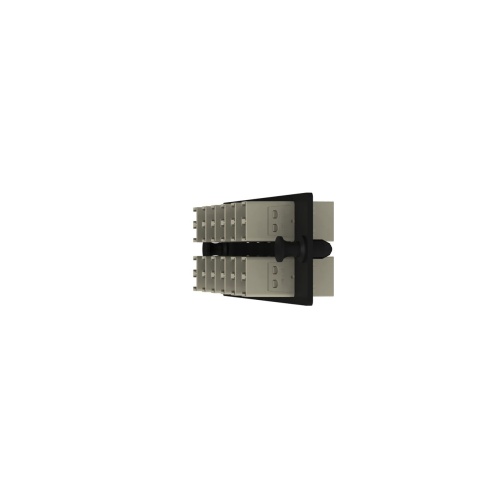 Panduit FAP12WEIDLCZ Opticom® Fiber Adapter Panel