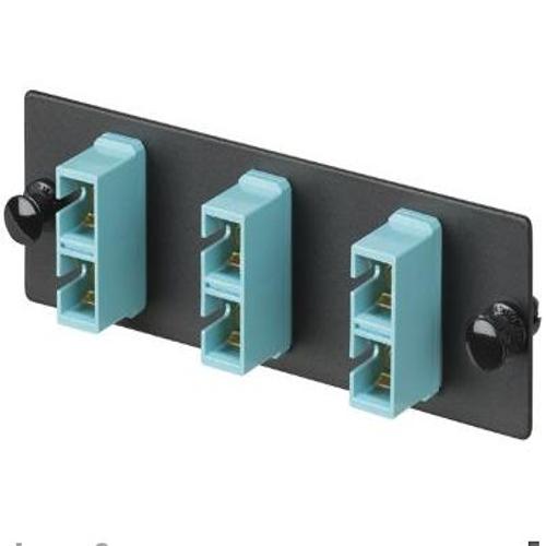 Panduit FAP3WAQDSCZ Opticom® Fiber Adapter Panel