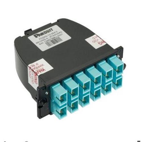 Panduit FC2XO-12-10B2 QuickNet™ MTP Fiber Optic Cassette