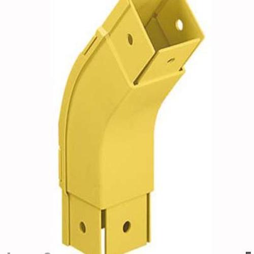 Panduit FOV452X2LYL FiberRunner® Outside Vertical 45° Fitting