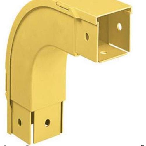 Panduit FOVRA2X2LYL FiberRunner® Outside Vertical Right-Angle Fitting