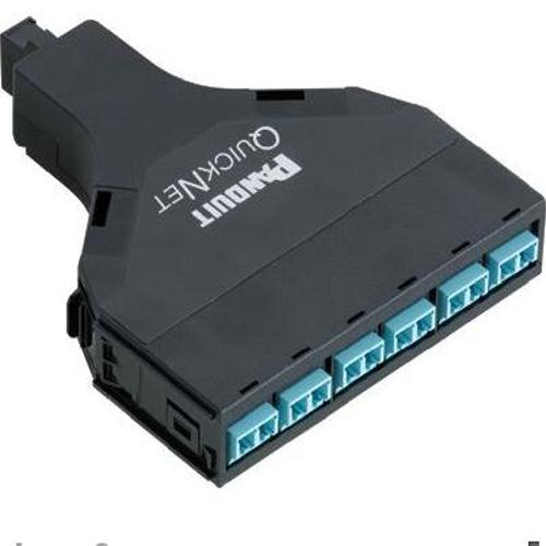 Panduit FQ6N-12-10AF QuickNet™ SFQ Series MTP Fiber Optic Cassette