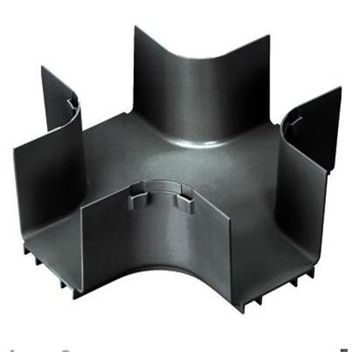 Panduit FRFWC4X4BL FiberRunner® 4-Way Cross