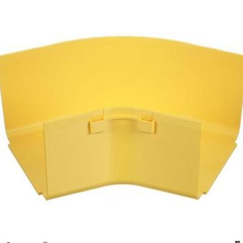 Panduit FRH456X4LYL FiberRunner® Horizontal 45° Fitting