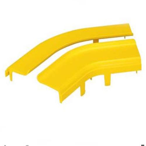 Panduit FRH45SC4LYL FiberRunner® Horizontal 45° Split Cover