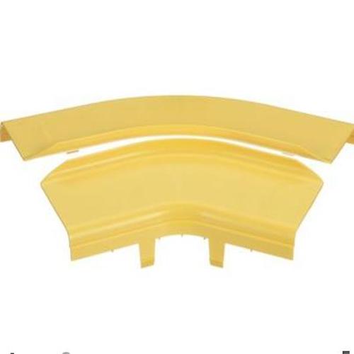 Panduit FRH45SC6LYL FiberRunner® Horizontal 45° Split Cover