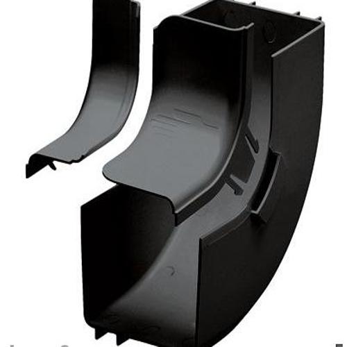 Panduit FRIVRA4X4LBL FiberRunner® Inside Vertical Right-Angle Fitting