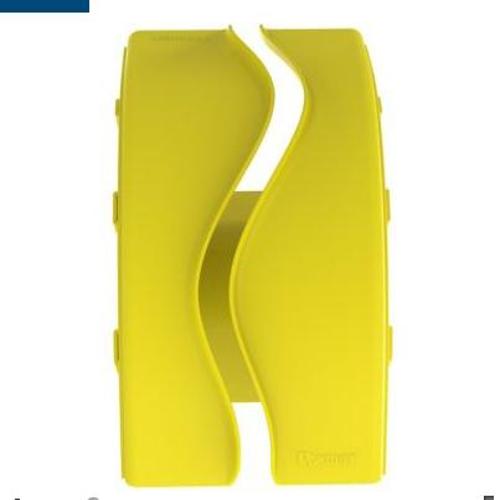 Panduit FROVRA6X4LYL FiberRunner® Outside Vertical Right-Angle Fitting