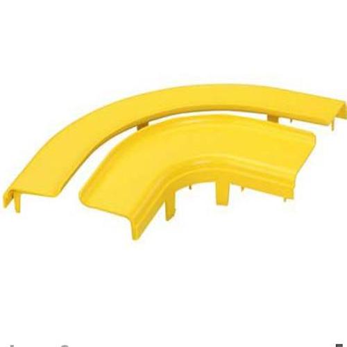 Panduit FRRASC4LYL FiberRunner® Horizontal Right-Angle Split Cover