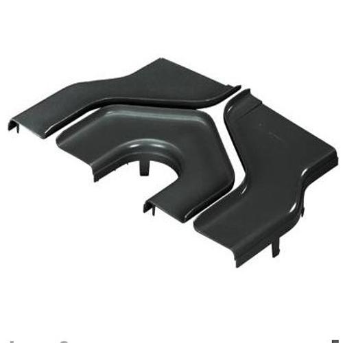 Panduit FRY126SCLBL FiberRunner® 12" x 4" to 6" x 4" Y-Transition Reducer Cover