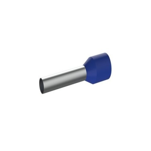 Panduit FSD80-12-D Pan-Term® FSD80-12-D Single wire ferrule, Blue, 12mm Pin L, PK500