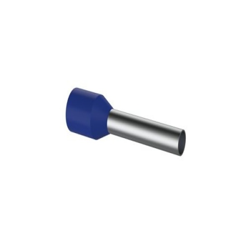 Panduit FSD80-12-D Pan-Term® FSD80-12-D Single wire ferrule, Blue, 12mm Pin L, PK500