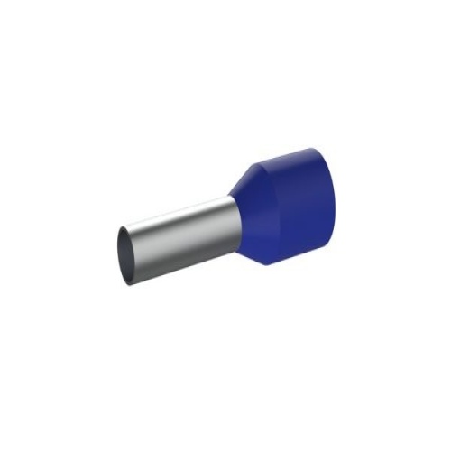 Panduit FSD80-8-D Pan-Term® FSD80-8-D Single wire ferrule, Blue, 8mm Pin L, PK500
