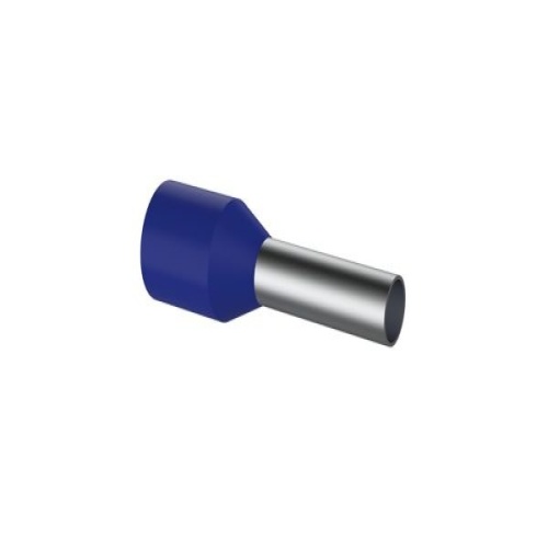 Panduit FSD80-8-D Pan-Term® FSD80-8-D Single wire ferrule, Blue, 8mm Pin L, PK500