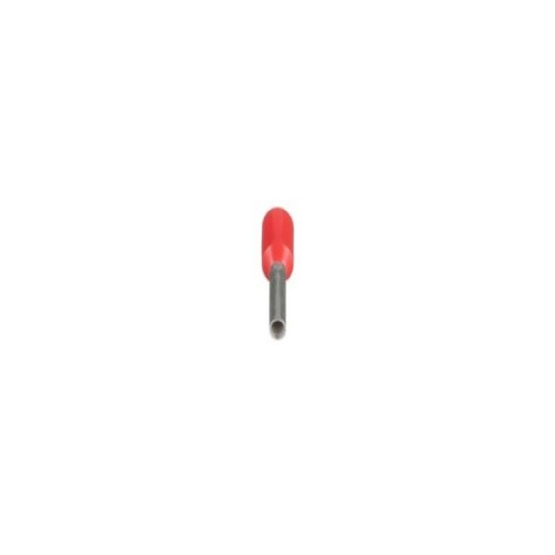 Panduit FSD83-12-C Pan-Term® FSD83-12-C Single wire ferrule, Red, 12mm Pin L, PK100