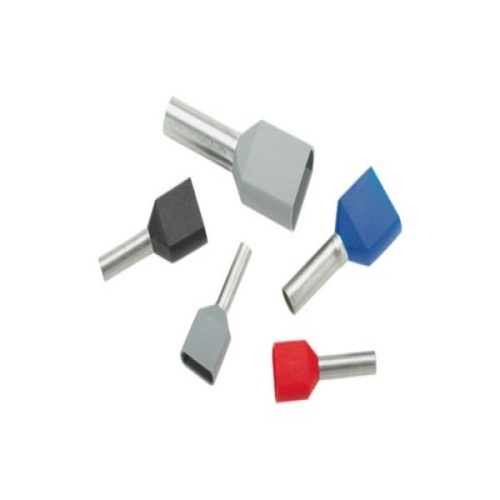 Panduit FTD78-8-D Pan-Term® FTD78-8-D Twin wire ferrule, Black, 8mm Pin L, PK500