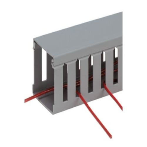 Panduit G3X2BL6 Lead-Free PVC Base Wiring Duct 3.25W x 2.12H Color: Black