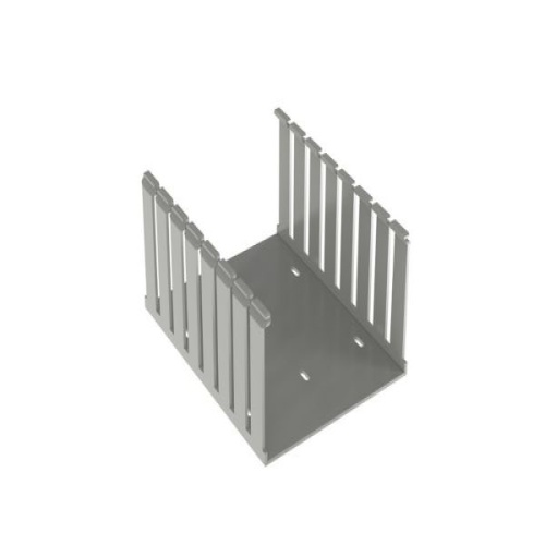 Panduit G6X4LG6 Lead-Free PVC Base Wiring Duct 6.23W x 4.15H Color: Light Gray