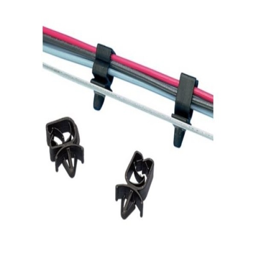 Panduit HCMU04C13-M20 Wire Clip - Black