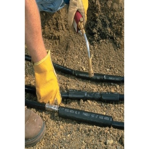 Panduit HST2.0-48-2Y Wet-Shrink™ HST2.0-48-2Y Heatshrink, Black, Adh. Lined PO, 4' L, 2" to 0.67" ID