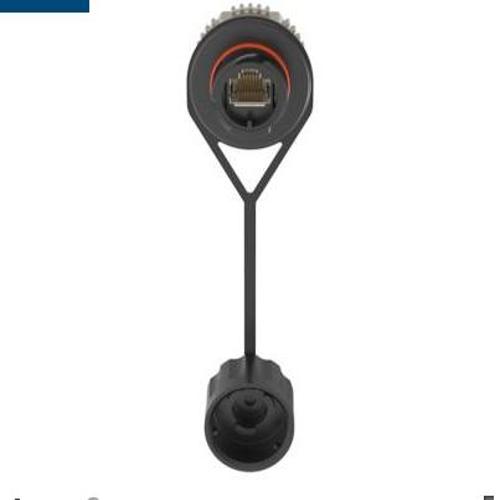 Panduit IAEBHC6XS IndustrialNet™ Shielded Bulkhead RJ45 Coupler with Protective Cap