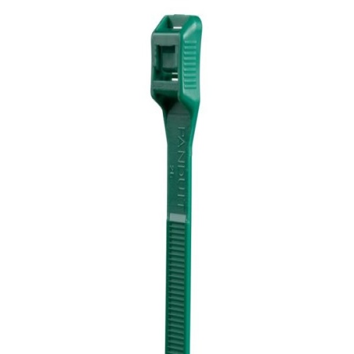 Panduit IT9115-CUV5B In-Line Cable Tie - 15.3", Hunter Green