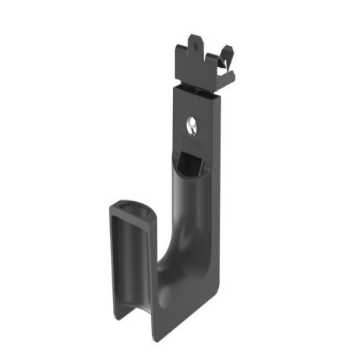 Panduit StrongHold™ JP2HBC50RB-L20 J-Hook, Rotating, 0.5", Blk, PA 6.6/Metal, Hammer-on