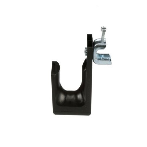 Panduit StrongHold™ JP2SBC50-L20 J-Hook, .5", Blk, PA 6.6/Metal, Screw-On Clamp, 2",PK50