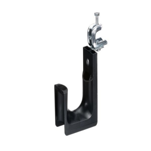 Panduit StrongHold™ JP2SBC50RB-L20 J-Hook, Rotating, 0.5", Black, PA 6.6/Metal, Screw-On