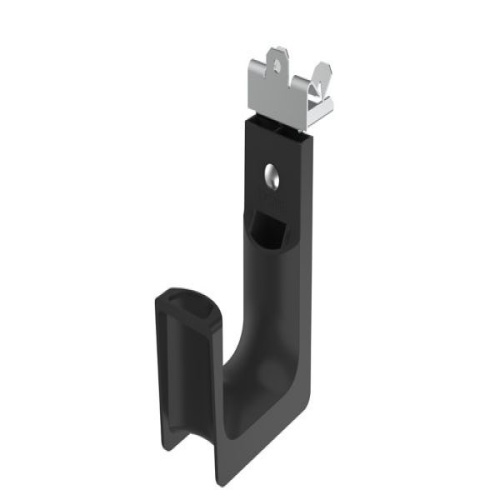 Panduit StrongHold™ JP2SBC87RB-L20 J-Hook, Rotating, 0.75", Blk, PA 6.6/Metal, Screw-On