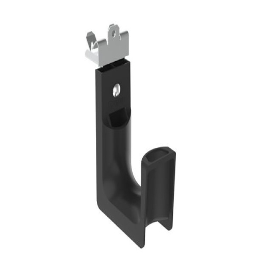 Panduit StrongHold™ JP2SBC87RB-L20 J-Hook, Rotating, 0.75", Blk, PA 6.6/Metal, Screw-On