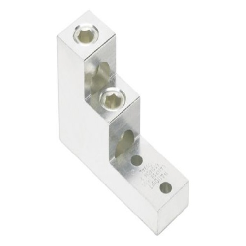 Panduit LAM2SB600-38-1Y Pan-Lug™ Mech Con-Lugs, Tin Plt Al, Two 3/8" Stud, PK1