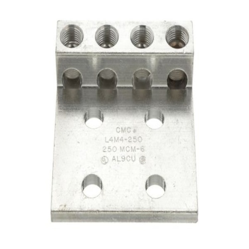 Panduit LAM4D250-12-1Y Pan-Lug™ Mechanical Lug - 1/2" Stud - 6 AWG-250 MCM